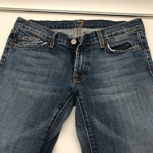7 for all mankind jeans size 29 straight leg
